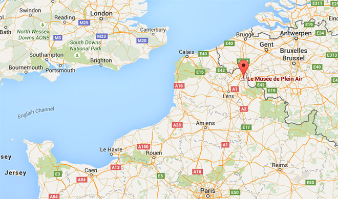 Cliquez sur le plan pour afficher la carte Google Map interactive.