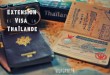 Extension visa en Thaïlande (une)