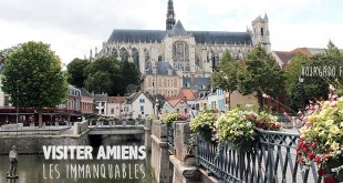 Panorama de la cathédrale à Amiens