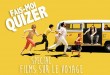 affiche du film Little Miss Sunshine avec les personnages du films qui courent après un minivan jaune