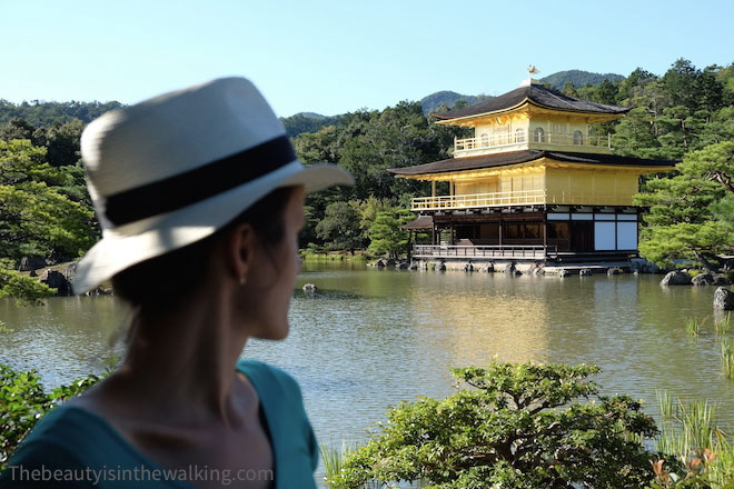 Temple d'or à Kyoto au Japon