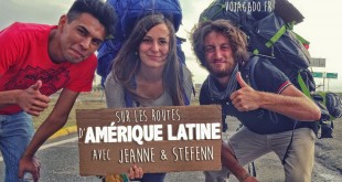 Jeanne et Stefenn sont sur la route et font du stop au mexique, avec leur sac à dos