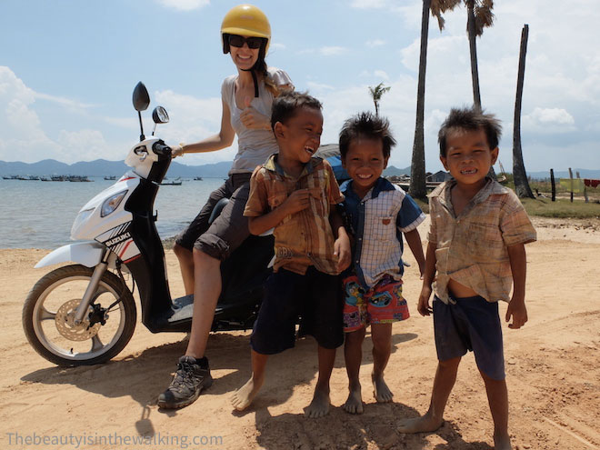 Enfants à Kep au Cambodge