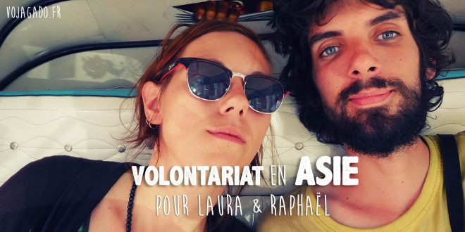 laura et raphael en asie dans un tuk-tuk